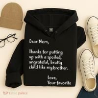 Funny Gift For Mothers Dear Mom (Brother) Hoodie thumb 4