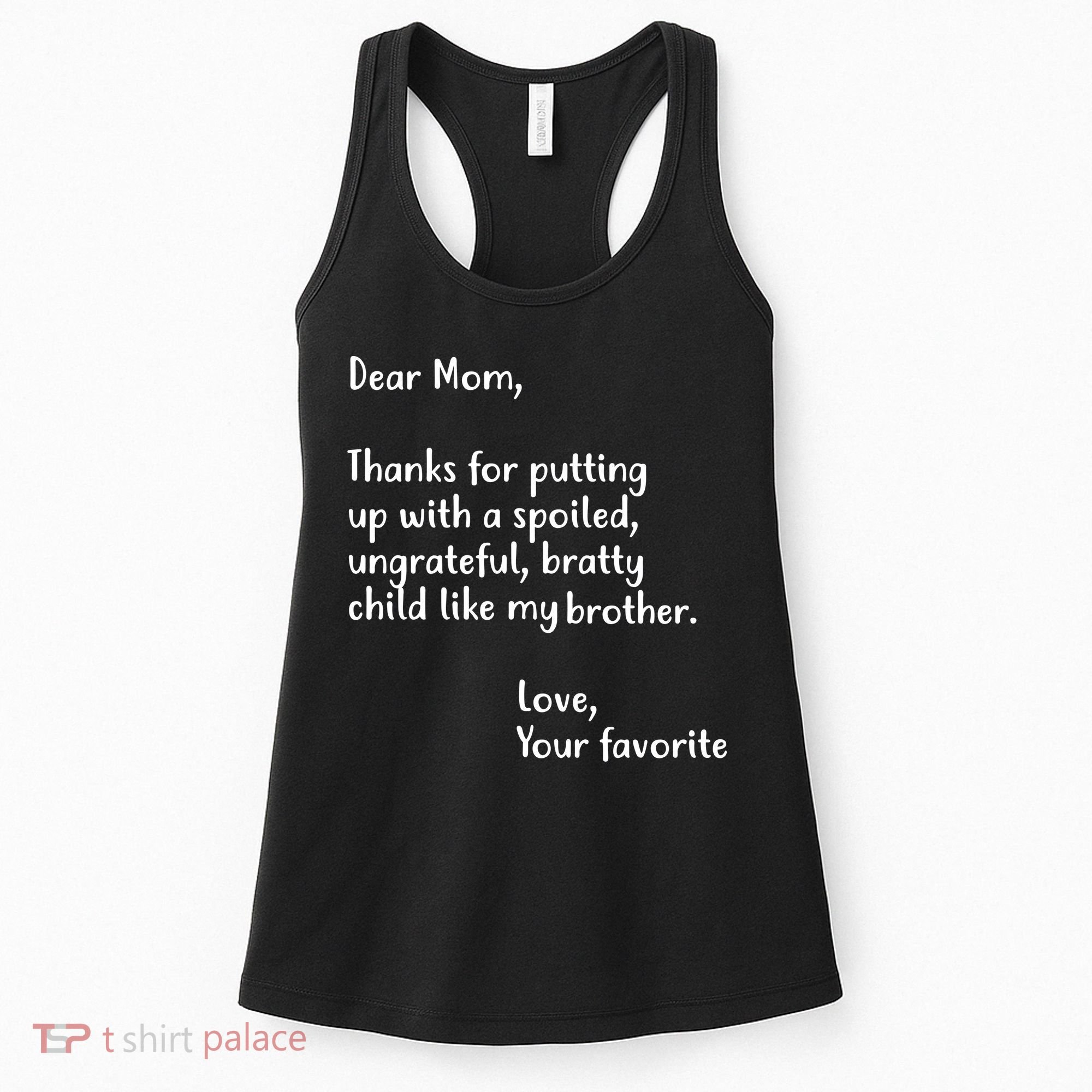 Funny Gift For Mothers Dear Mom (Brother) Women's Tank Top