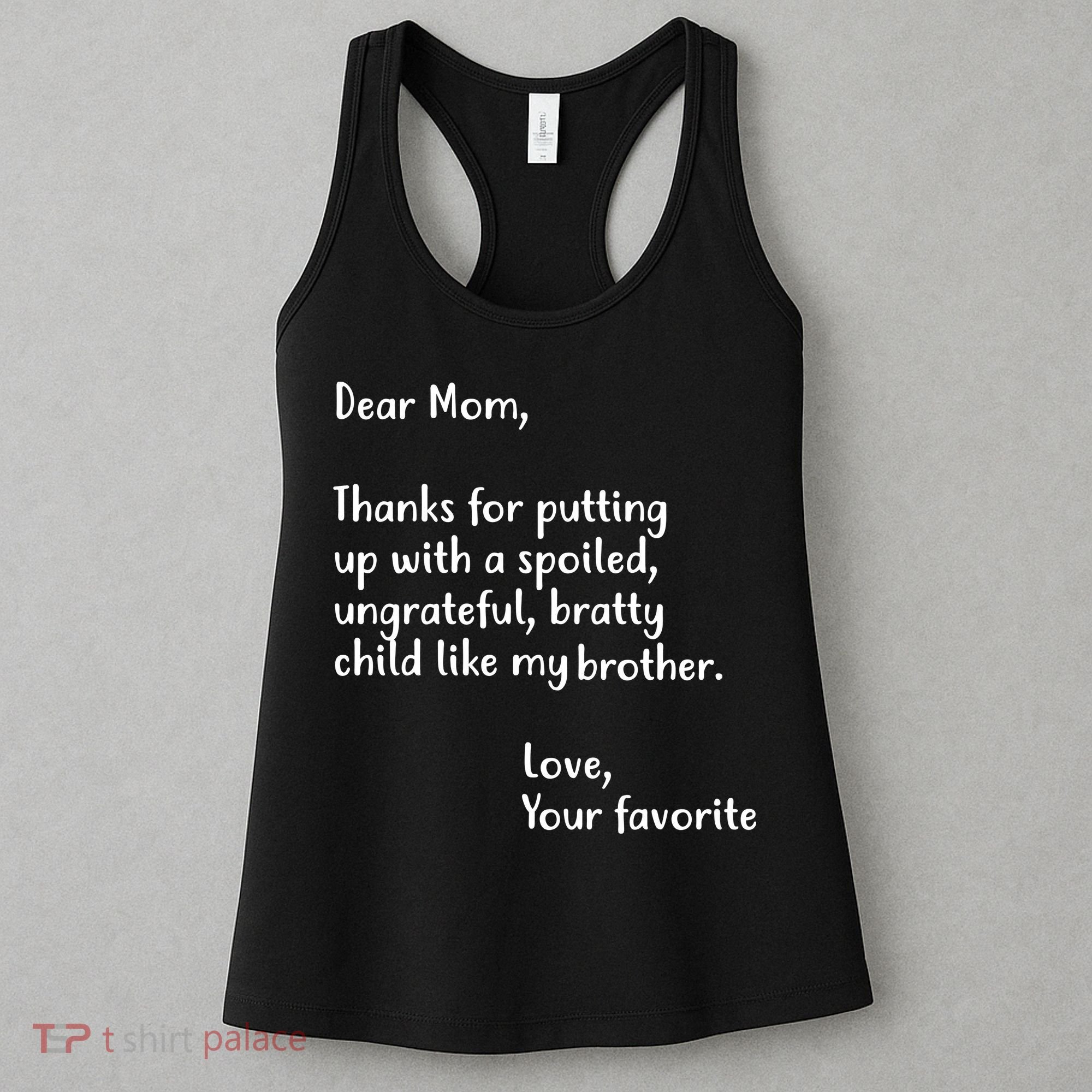 Funny Gift For Mothers Dear Mom (Brother) Women's Tank Top