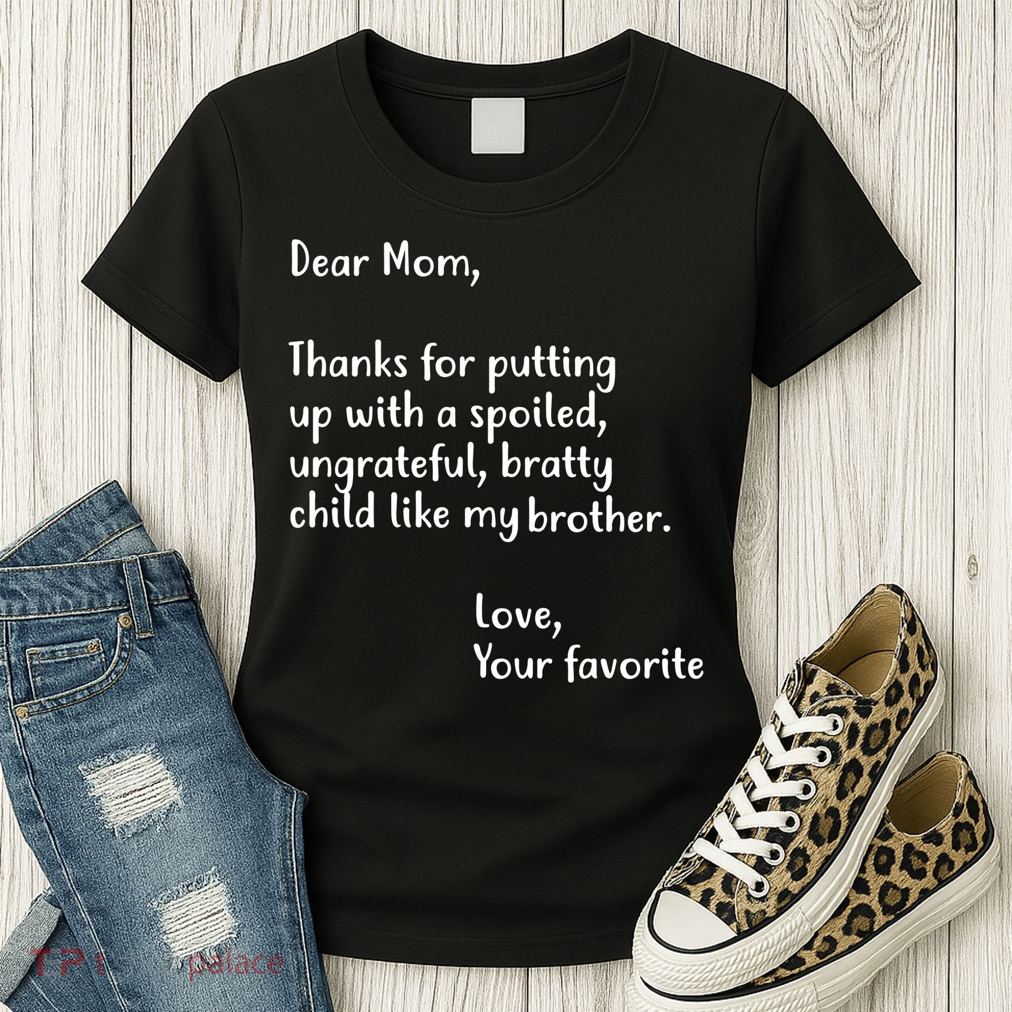 Funny Gift For Mothers Dear Mom (Brother) Women's T-Shirt