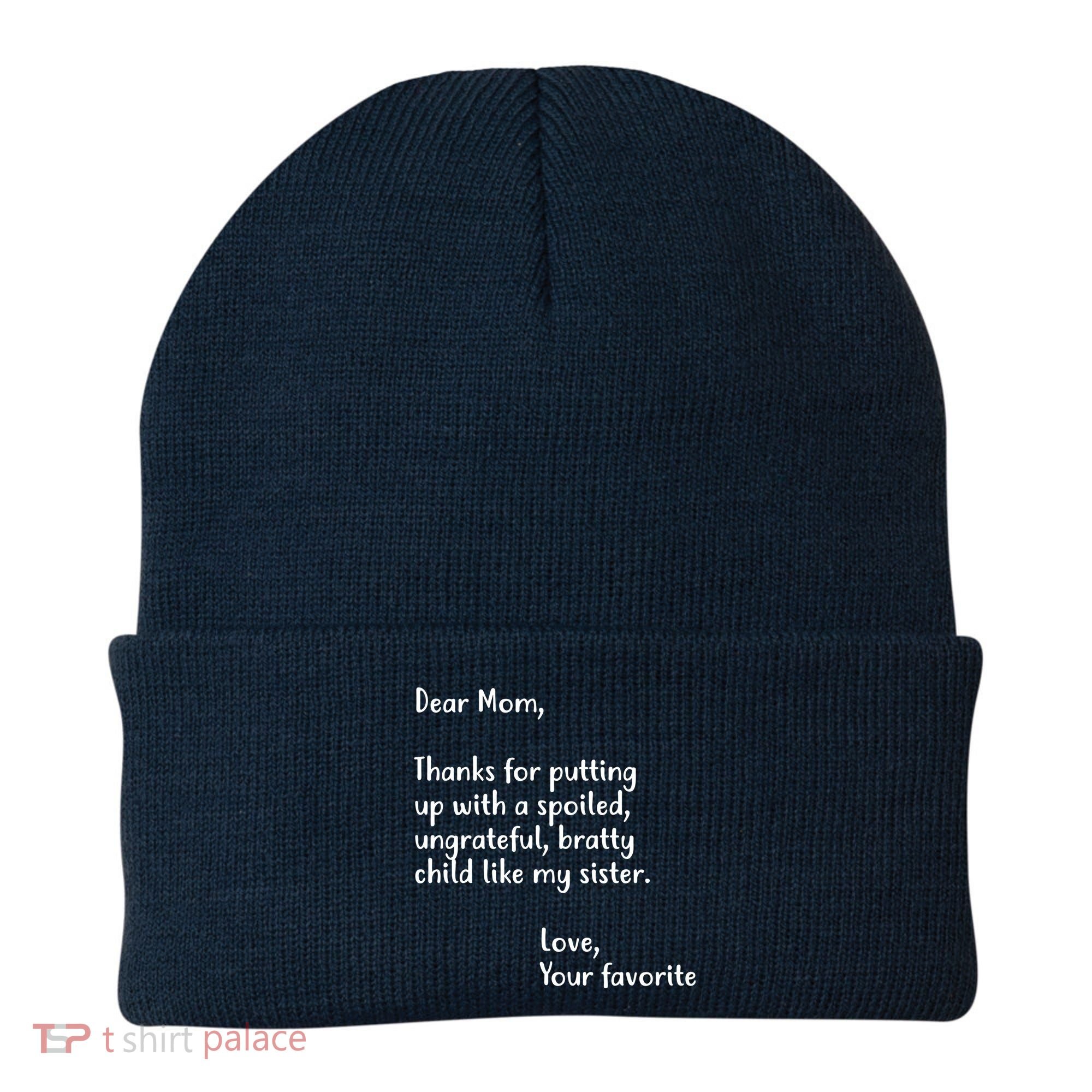 Funny Gift For Mothers Dear Mom (Sister) Beanie