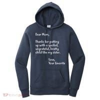 Funny Gift For Mothers Dear Mom (Sister) Women's Hoodie thumb 0