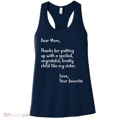 Funny Gift For Mothers Dear Mom (Sister) Women's Tank Top