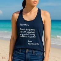 Funny Gift For Mothers Dear Mom (Sister) Women's Tank Top thumb 2