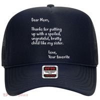 Funny Gift For Mothers Dear Mom (Sister) Hat thumb 0