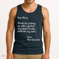 Funny Gift For Mothers Dear Mom (Sister) Tank Top thumb 3