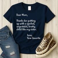 Funny Gift For Mothers Dear Mom (Sister) Women's T-Shirt thumb 3