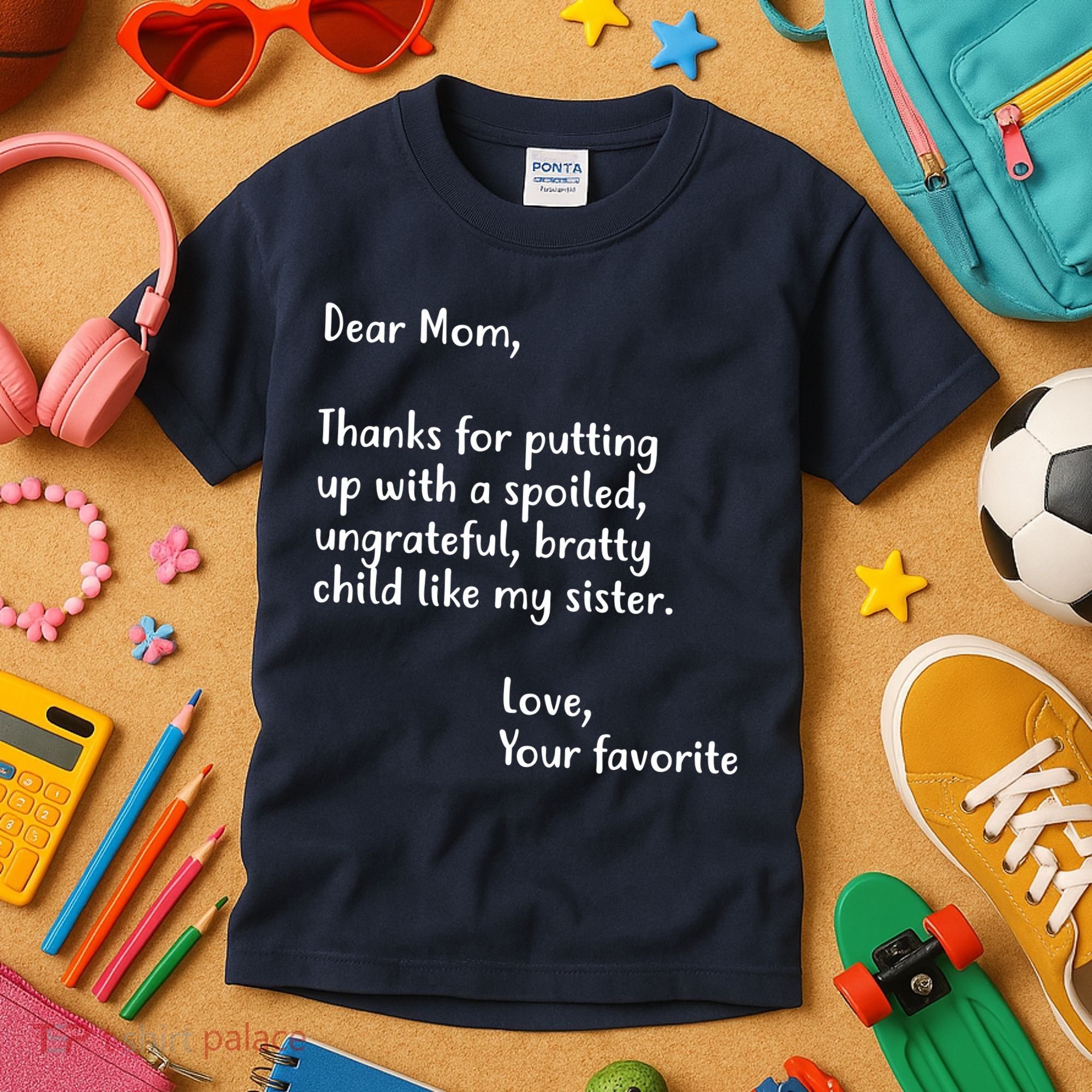 Funny Gift For Mothers Dear Mom (Sister) Kids T-Shirt
