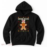 Funny Ginger Beard Man Ugly Christmas Sweater Hoodie thumb 0
