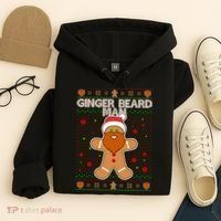 Funny Ginger Beard Man Ugly Christmas Sweater Hoodie thumb 4