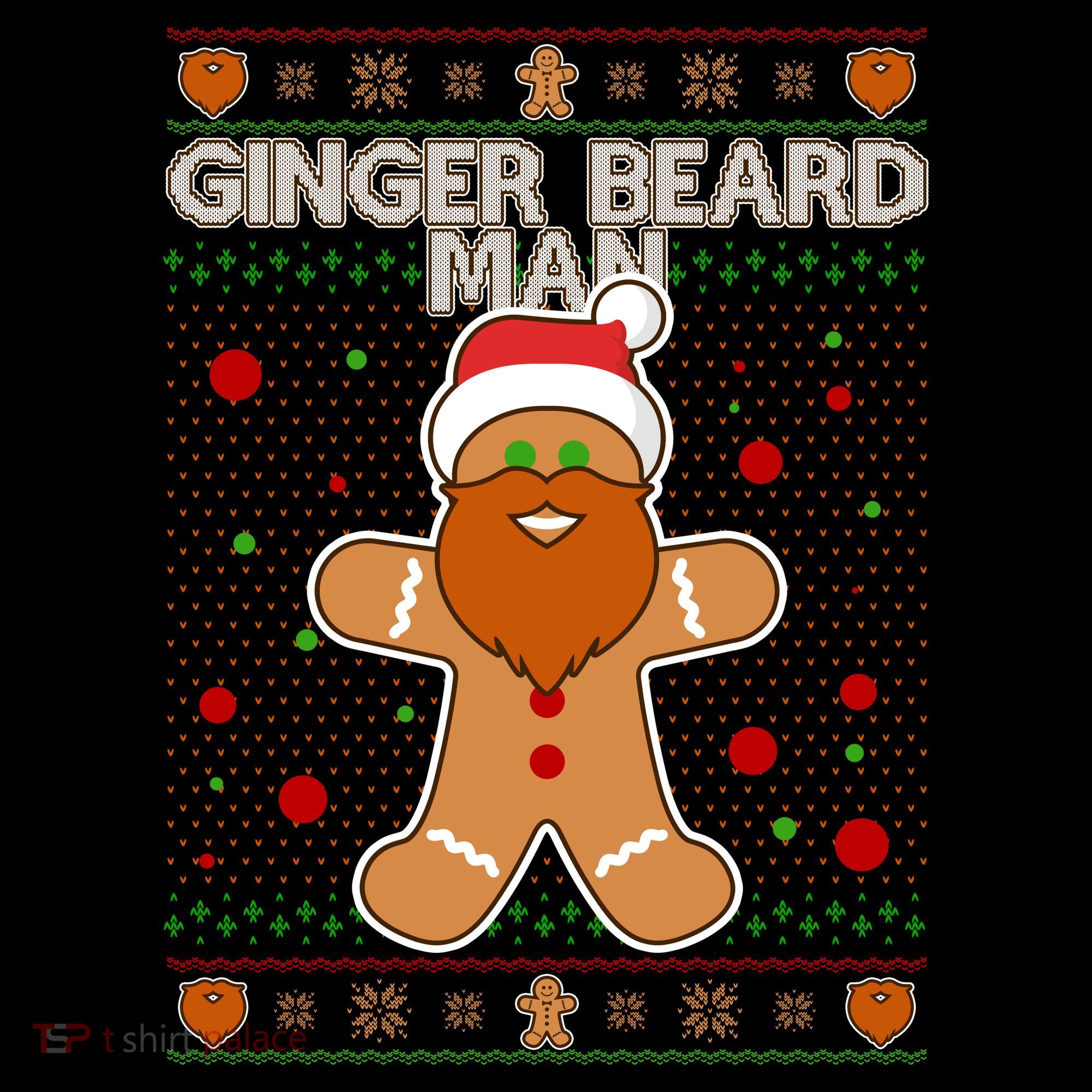 Funny Ginger Beard Man Ugly Christmas Sweater Hoodie
