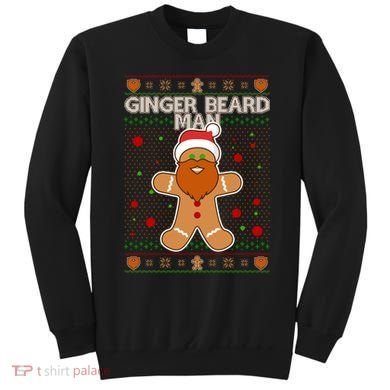 Funny Ginger Beard Man Ugly Christmas Sweater Sweatshirt