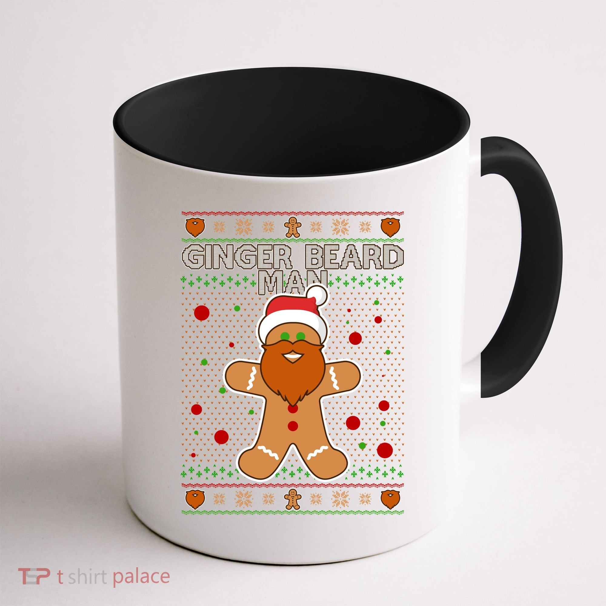 Funny Ginger Beard Man Ugly Christmas Sweater Coffee Mug
