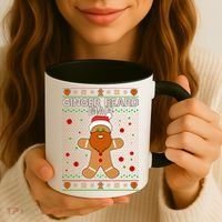 Funny Ginger Beard Man Ugly Christmas Sweater Coffee Mug thumb 3