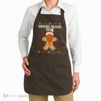 Funny Ginger Beard Man Ugly Christmas Sweater Apron thumb 2