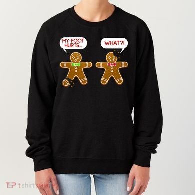 Funny Gingerbread Christmas Women's Sweatshirt