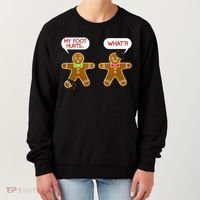 Funny Gingerbread Christmas Women's Sweatshirt thumb 0