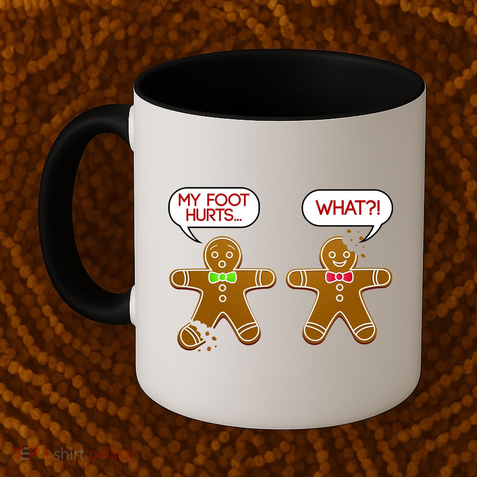 Funny Gingerbread Christmas Coffee Mug