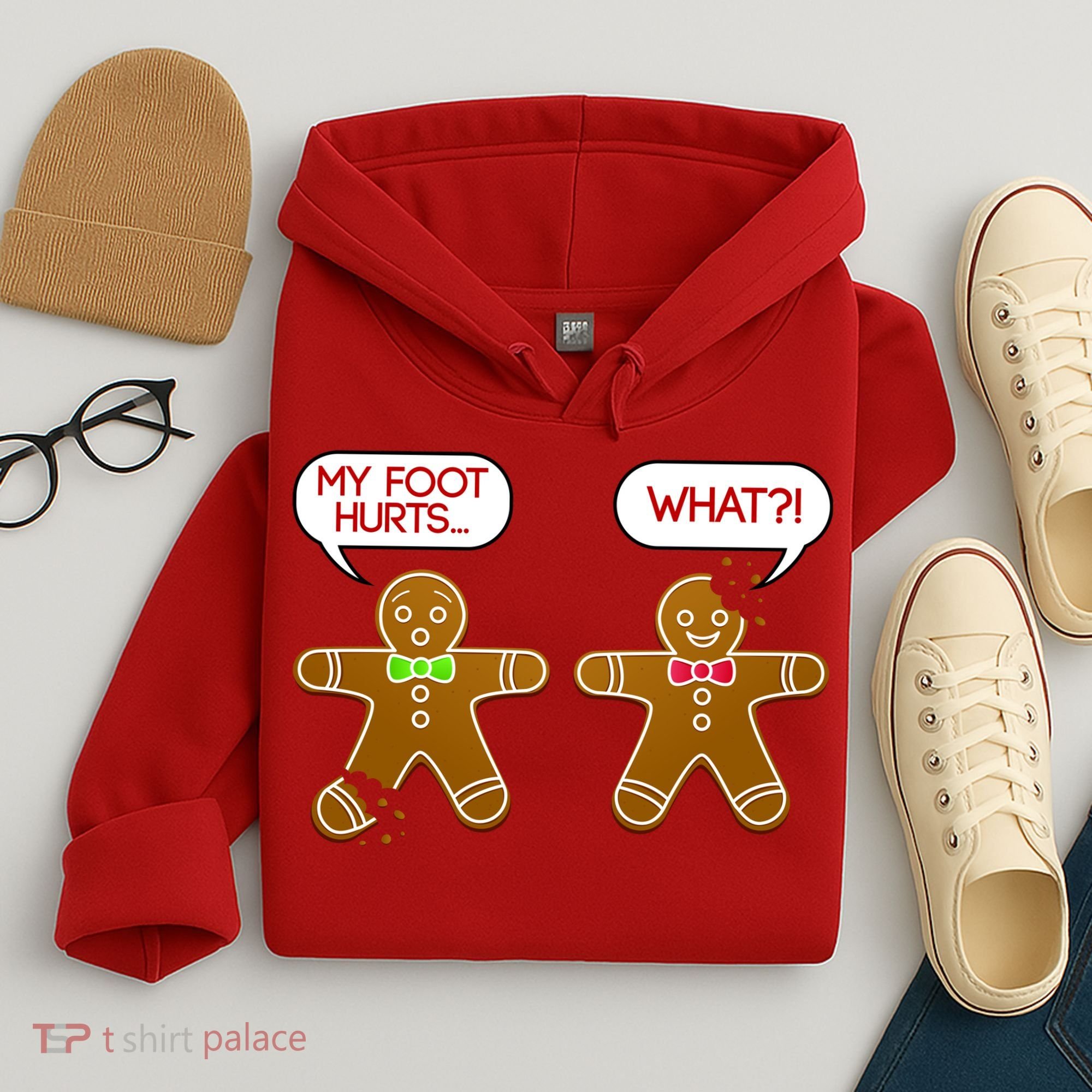 Funny Gingerbread Christmas Hoodie