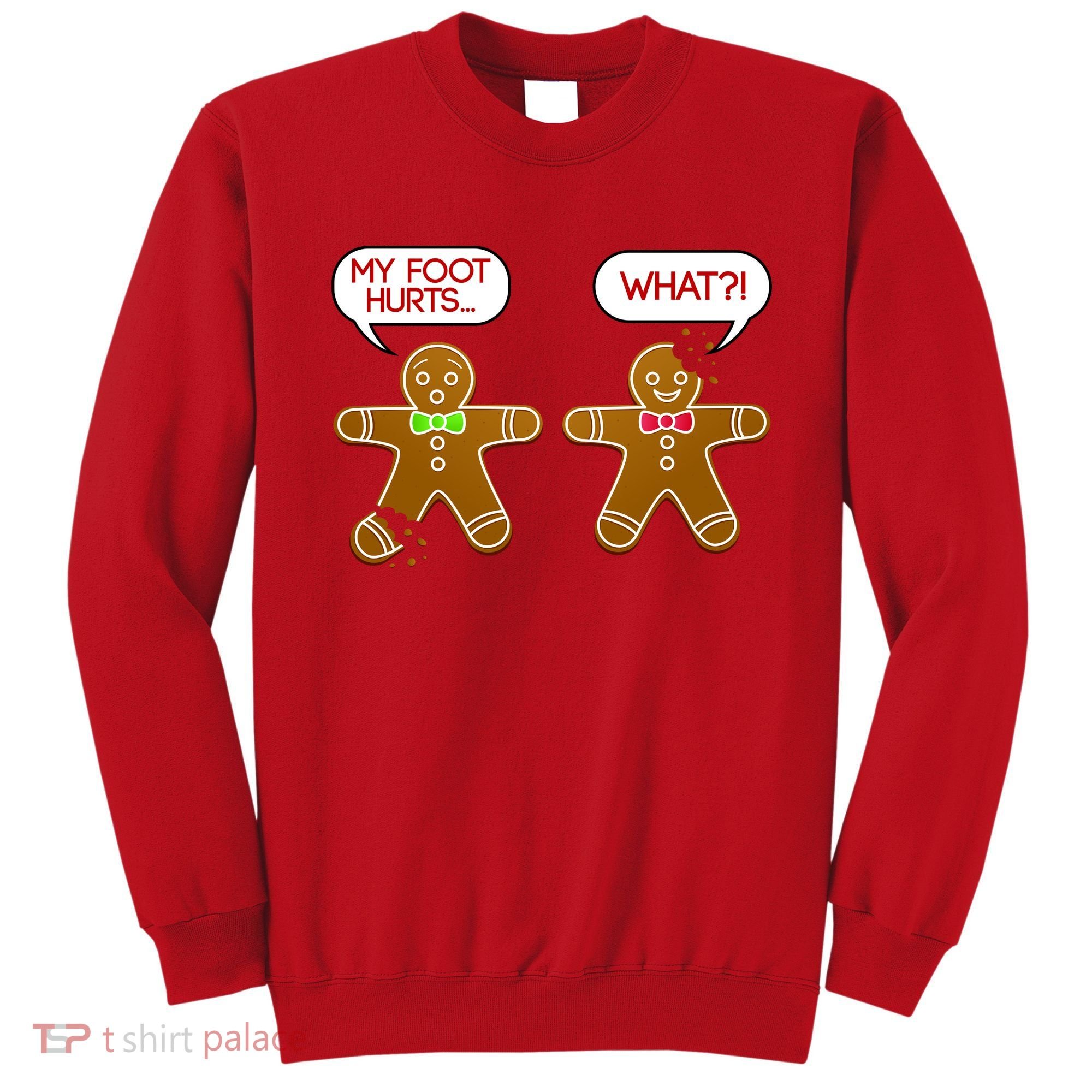 Funny Gingerbread Christmas Sweatshirt