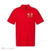 Funny Gingerbread Christmas Polo thumb 0