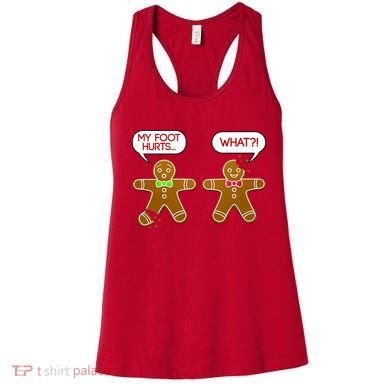 Funny Gingerbread Christmas Women's Tank Top