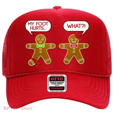 Funny Gingerbread Christmas Hat