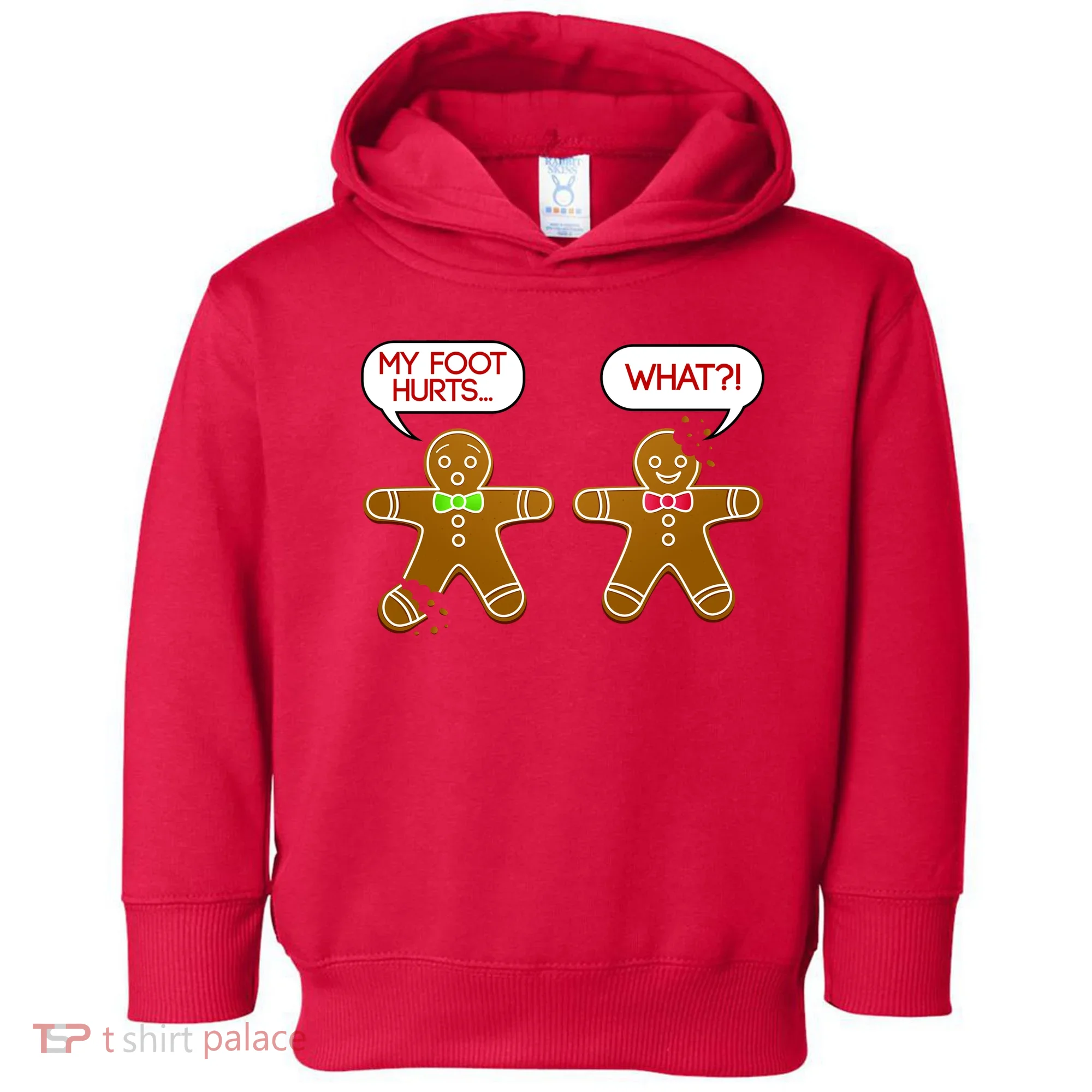 Funny Gingerbread Christmas Toddler Hoodie