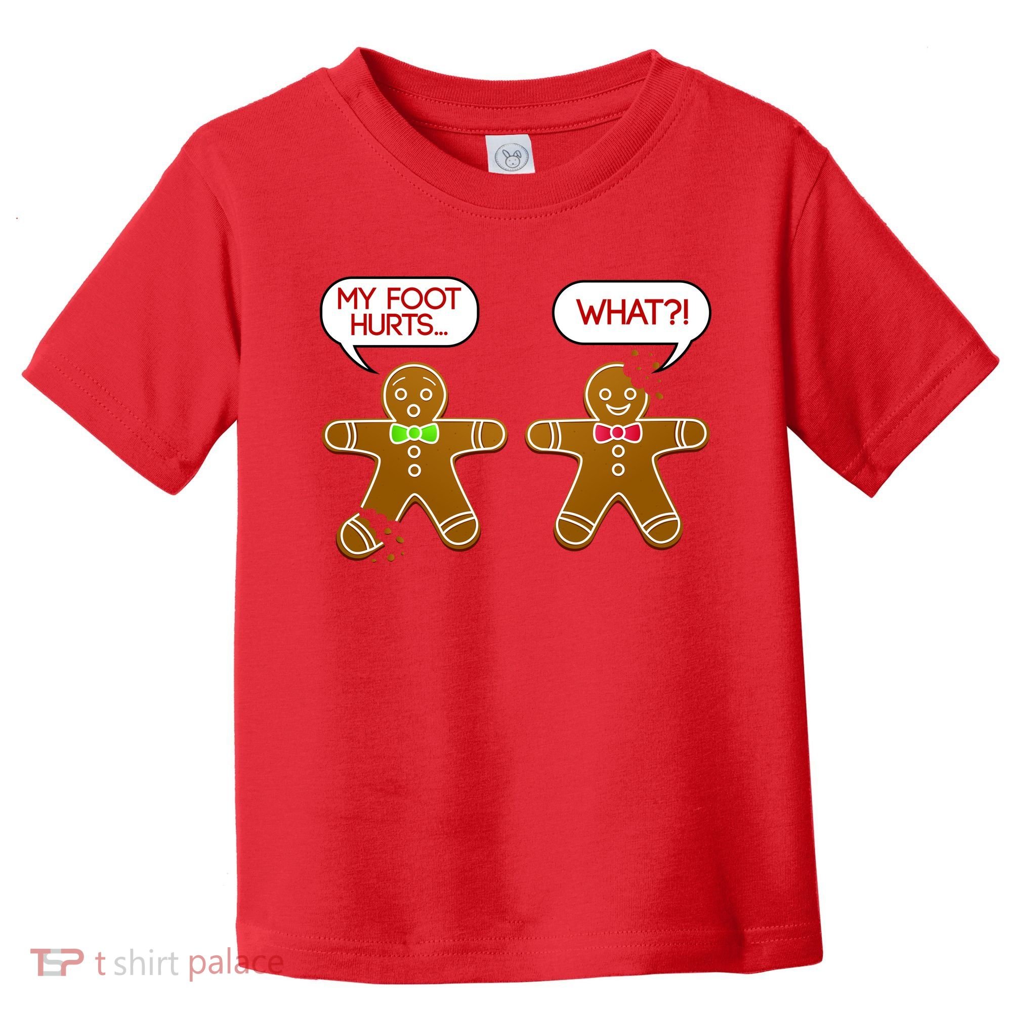 Funny Gingerbread Christmas Toddler T-Shirt
