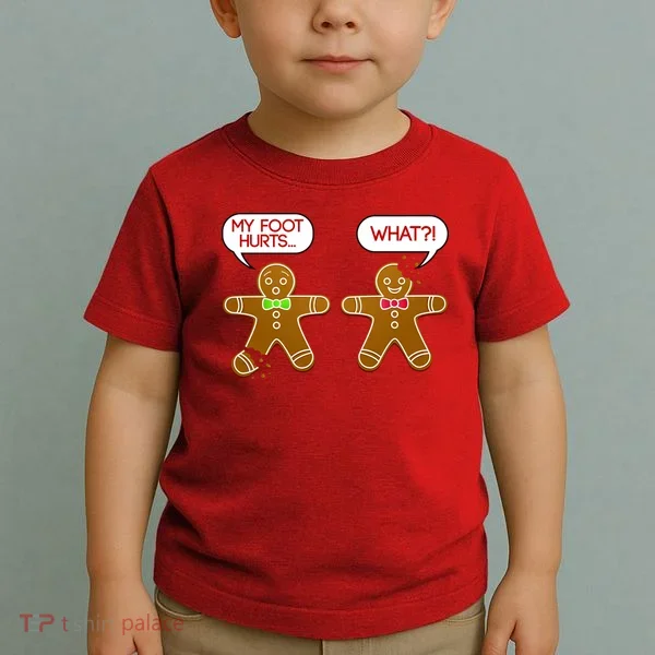 Funny Gingerbread Christmas Toddler T-Shirt
