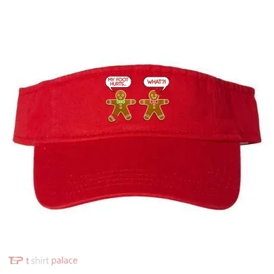 Funny Gingerbread Christmas Visor