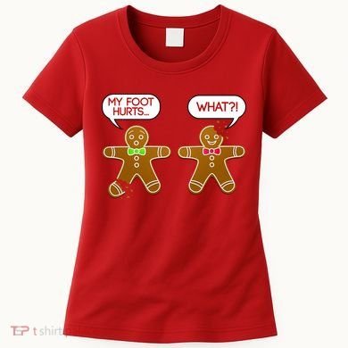 Funny Gingerbread Christmas Women's T-Shirt