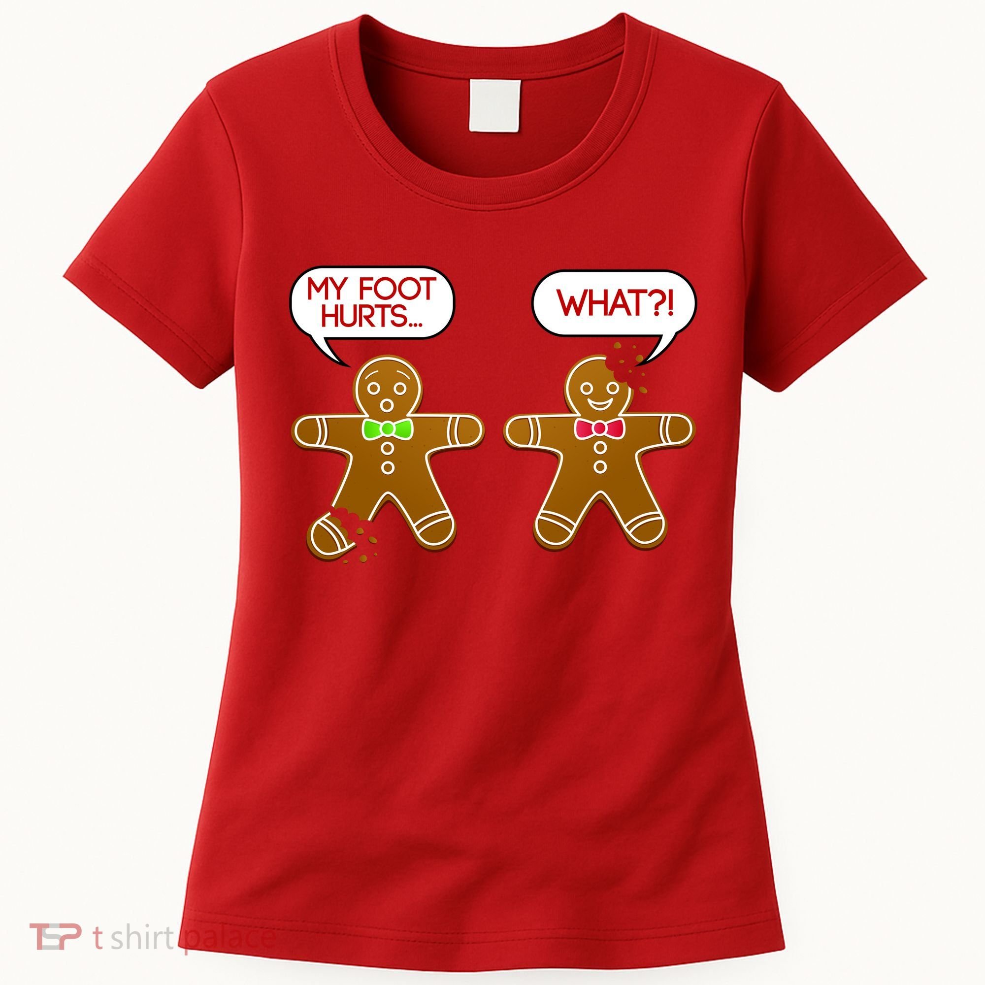 Funny Gingerbread Christmas Women's T-Shirt