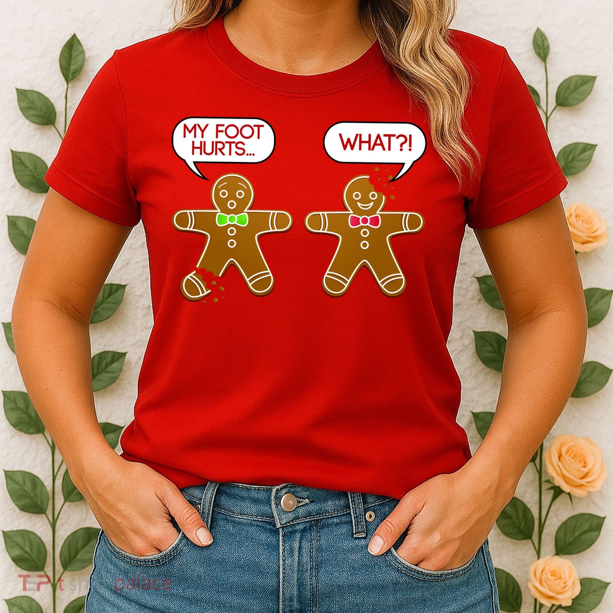 Funny Gingerbread Christmas Women's T-Shirt