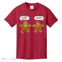 Funny Gingerbread Christmas Kids T-Shirt thumb 0
