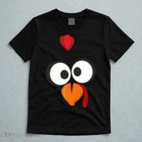 Funny Gobble Turkey Face T-Shirt thumb 5