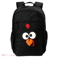 Funny Gobble Turkey Face Backpack thumb 0