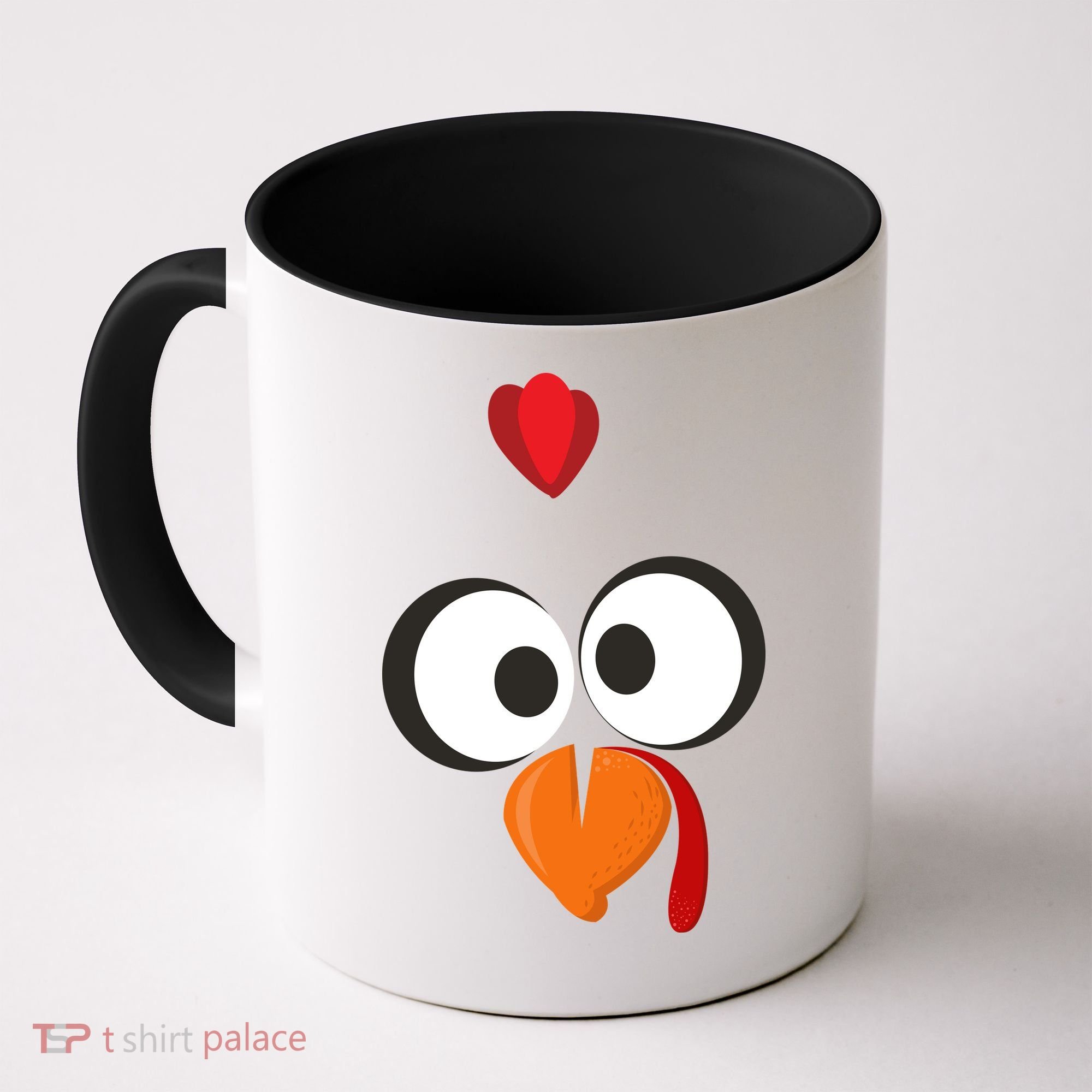 Funny Gobble Turkey Face Coffee Mug