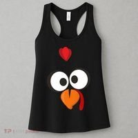 Funny Gobble Turkey Face Women's Tank Top thumb 3