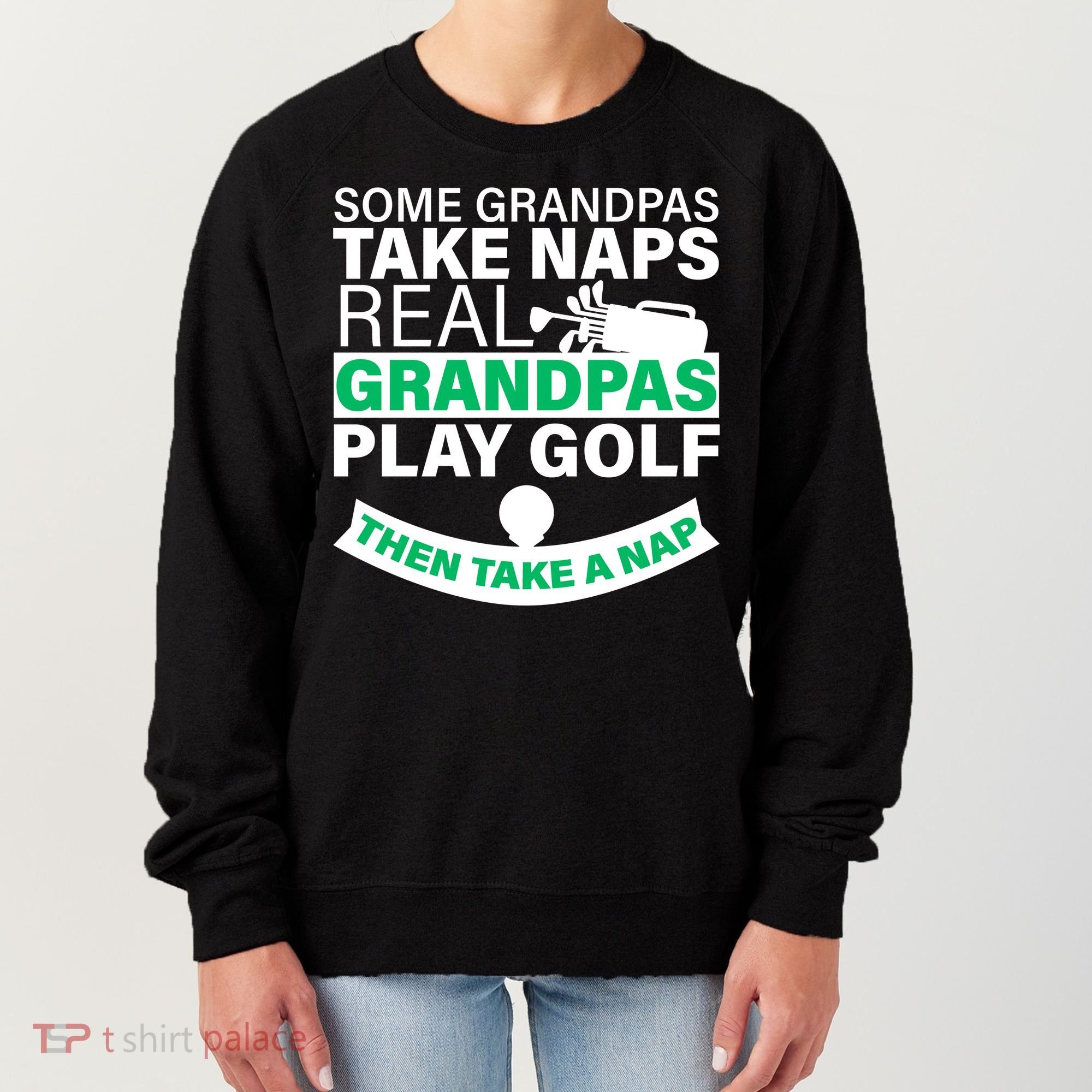 Funny Golf Grandpa Women's Sweatshirt