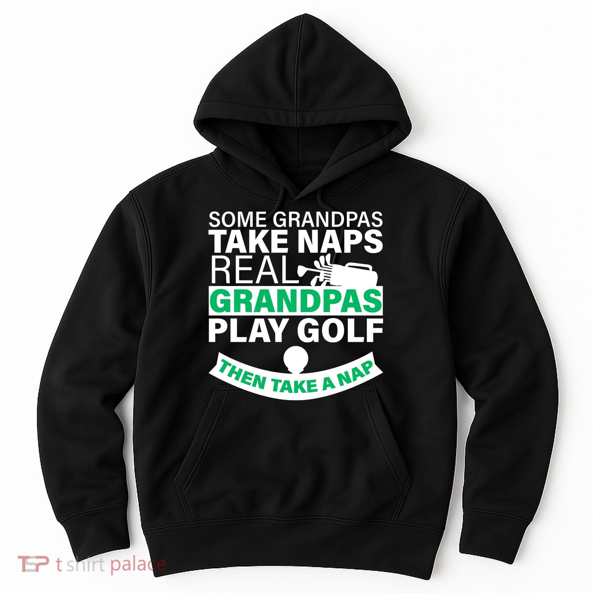 Funny Golf Grandpa Hoodie