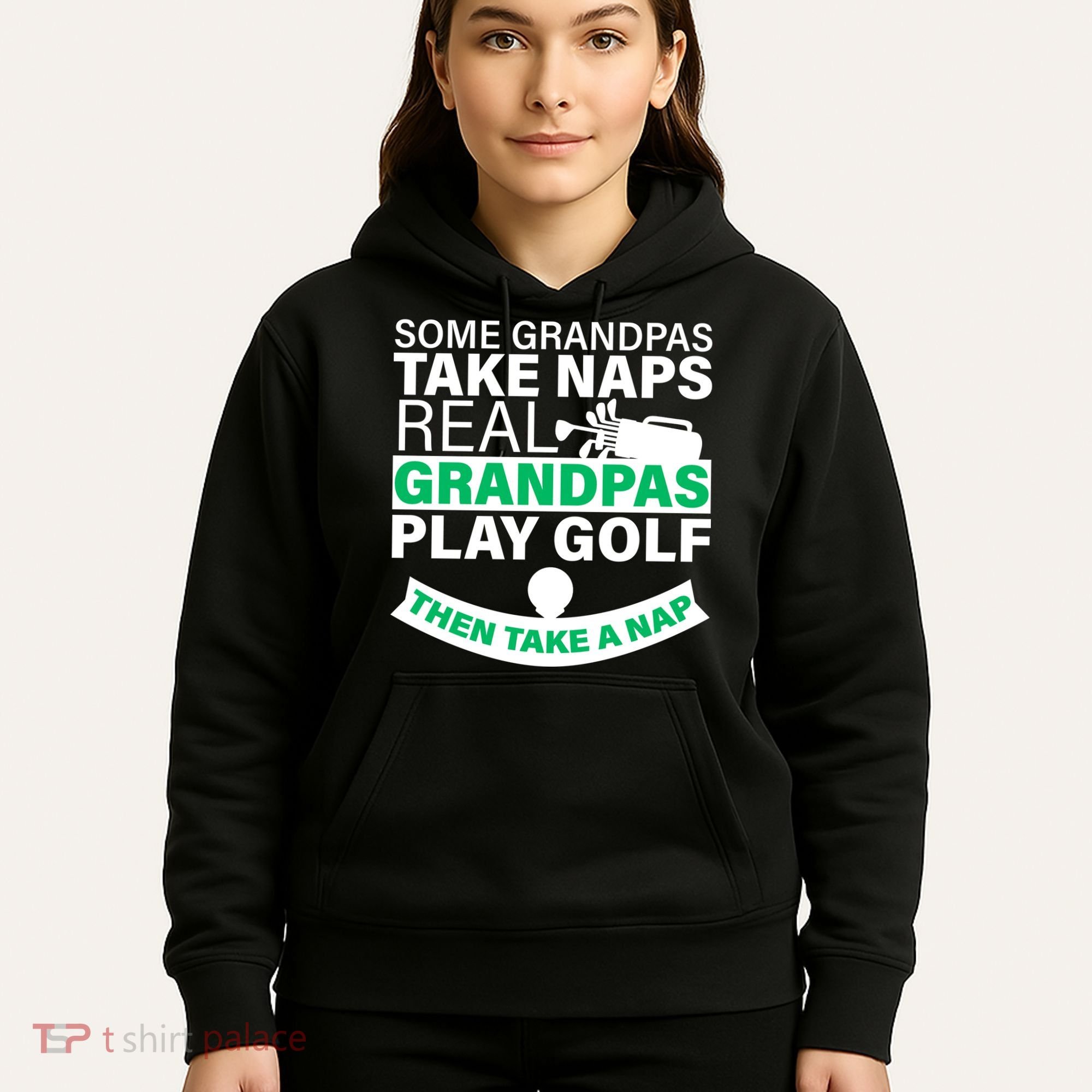 Funny Golf Grandpa Hoodie