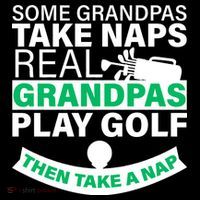 Funny Golf Grandpa Long Sleeve Shirt thumb 2