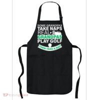 Funny Golf Grandpa Apron thumb 0