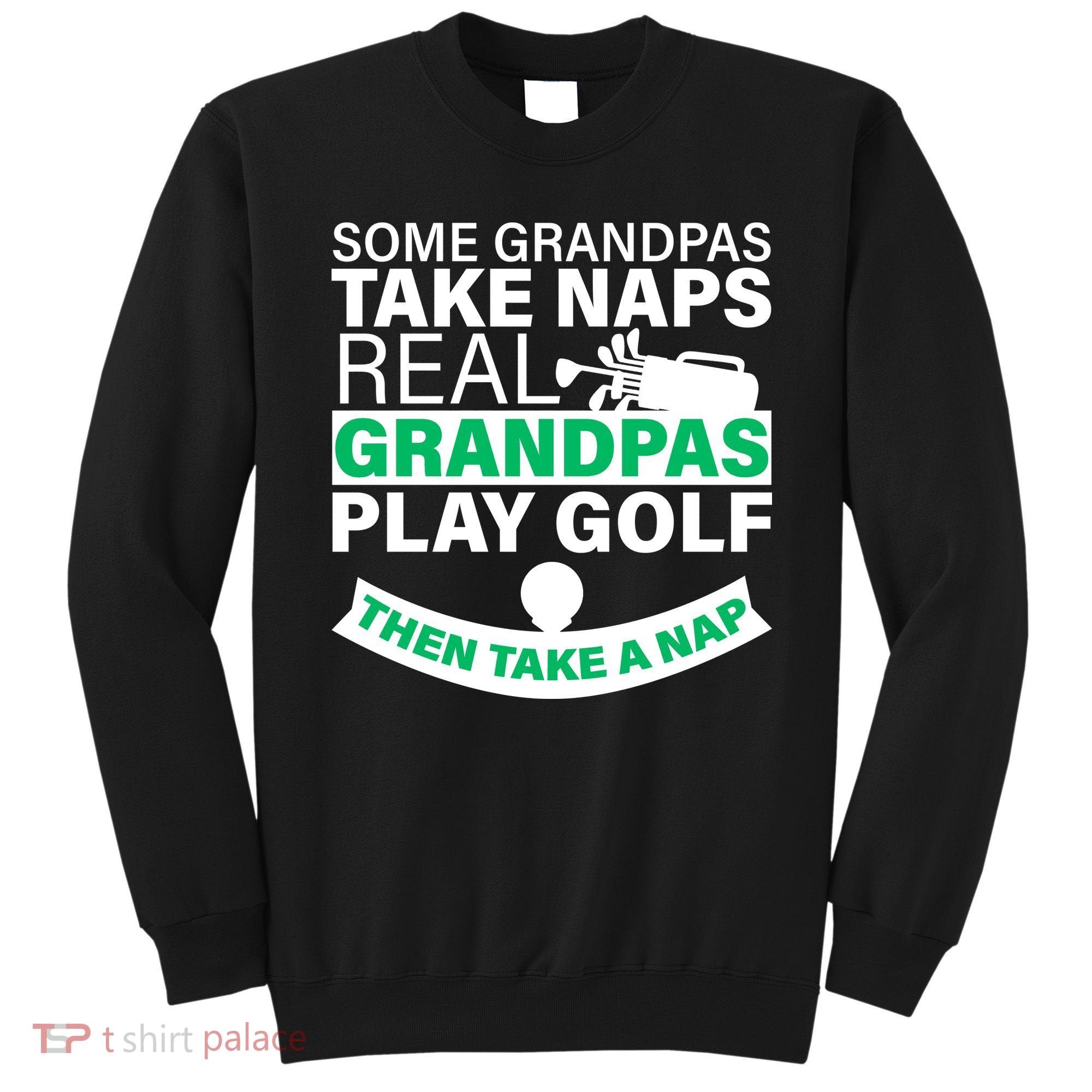 Funny Golf Grandpa Sweatshirt