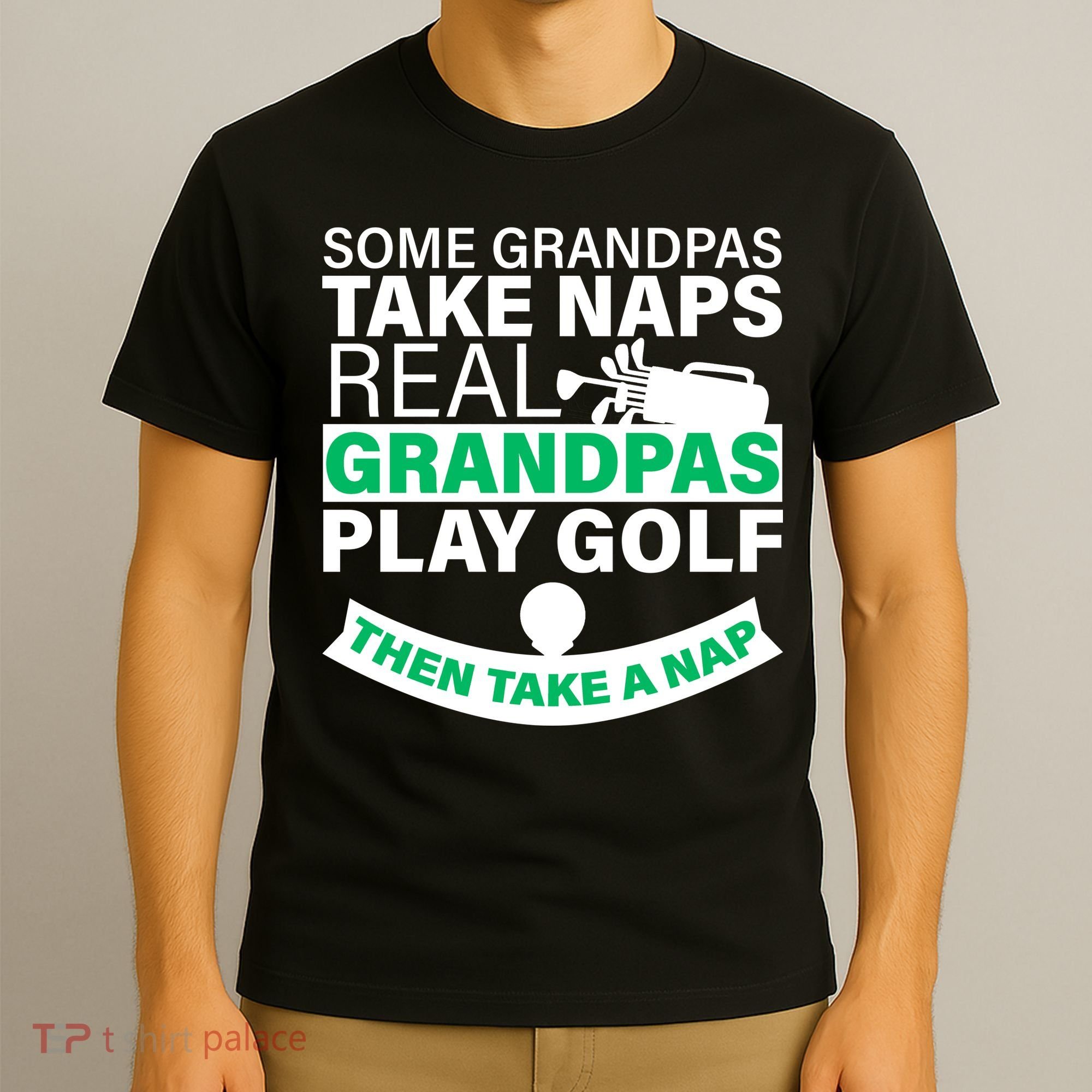 Funny Golf Grandpa T-Shirt