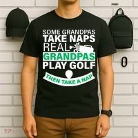 Funny Golf Grandpa T-Shirt thumb 6