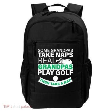 Funny Golf Grandpa Backpack
