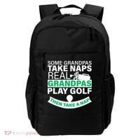 Funny Golf Grandpa Backpack thumb 0