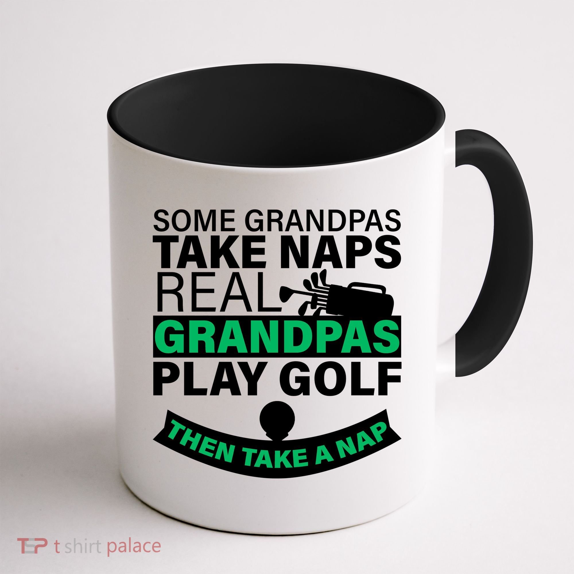 Funny Golf Grandpa Coffee Mug